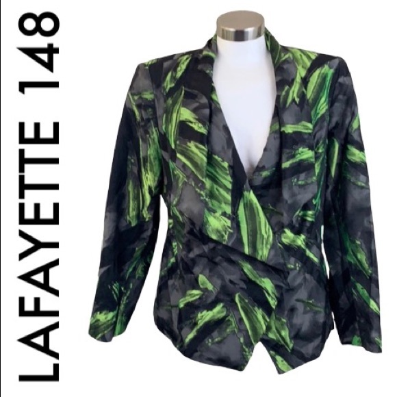 Lafayette 148 New York Jackets & Blazers - LAFAYETTE 148 NEW YORK BLACK  BLAZER SIZE 14